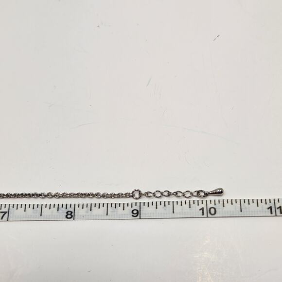 Cookie Lee Silver Tone Charm Chain Anklet Moon Star Adjustable Dainty Celestial - Picture 4 of 4